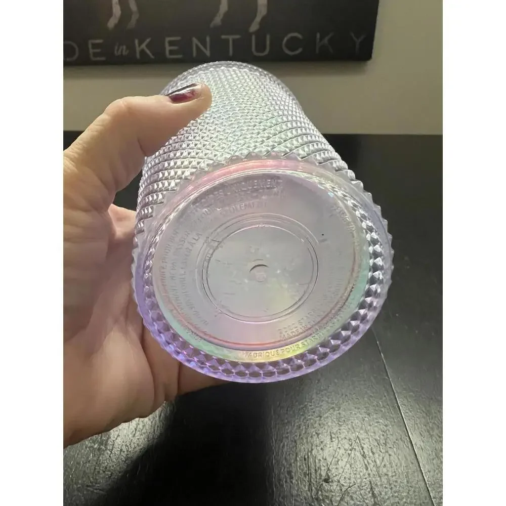 Starbucks Set‎ of 3 Unicorn Opalized HOT/COLD Drink Cups
